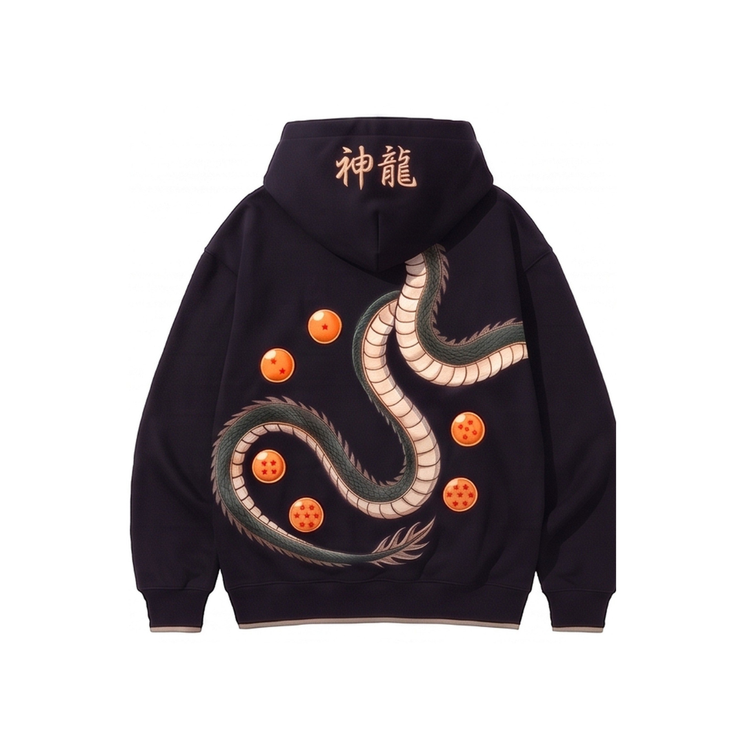 DBZ Zip-Up Mask Hoodie